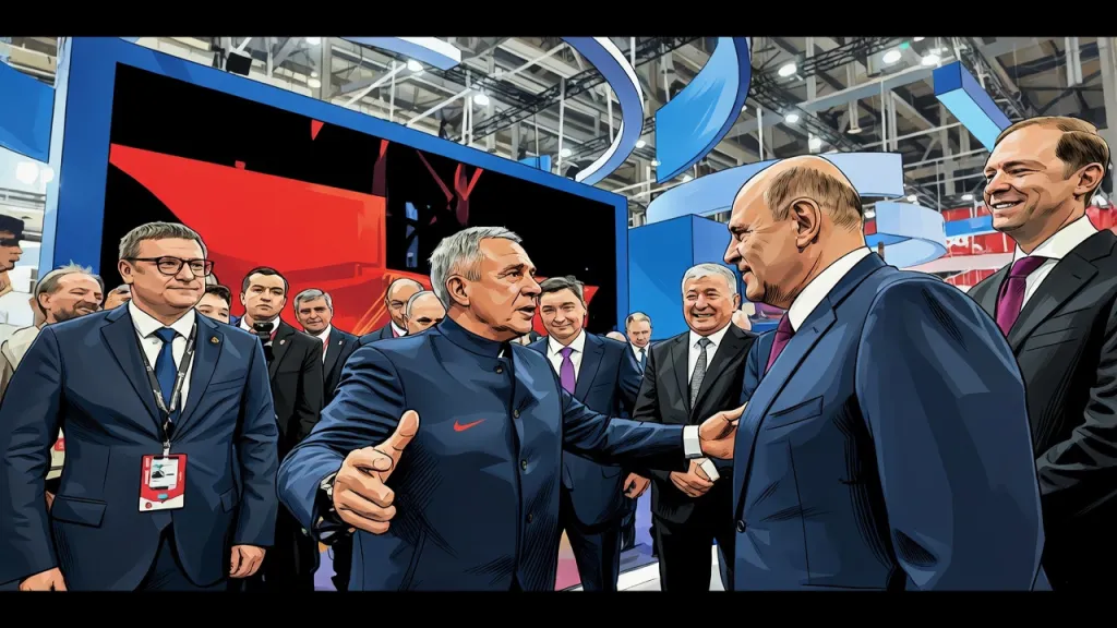 Мишустин заговорил по-татарски. Приятный сюрприз на «Иннопроме»!