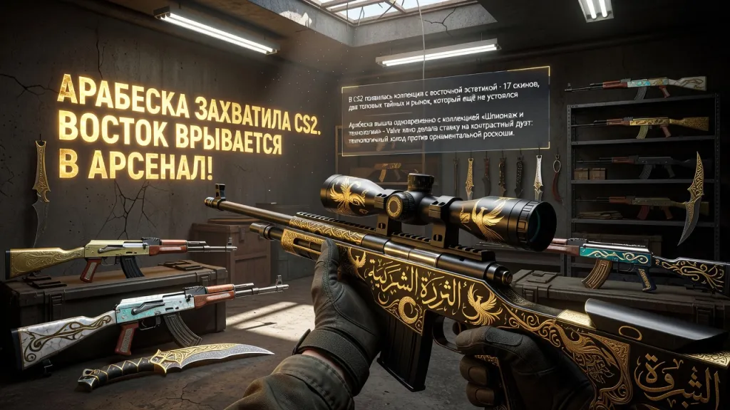 Арабеска захватила CS2. Восток врывается в арсенал!